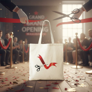 Große Eröffnungs-Feierlichkeiten Scheren Schneiden Tragetasche