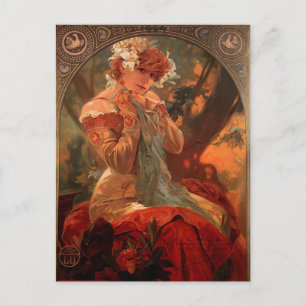 Große Eröffnungs Vintage-Postkarte Postkarte
