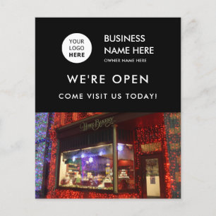 Große Eröffnungsbäckerei Shop Benutzerdefiniertes  Flyer