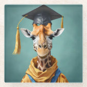 Große Errungenschaften: Ein Giraffentag, ein Absch Glasuntersetzer (Vorderseite)