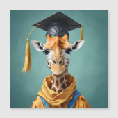 Große Errungenschaften: Ein Giraffentag, ein Absch Magnetkarte (Vorderseite)