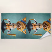 Große Errungenschaften: Ein Giraffentag, ein Absch Strandtuch (Vorderseite)