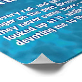 Große Erwartungen Einstellung und Ton Poster (Ecke)