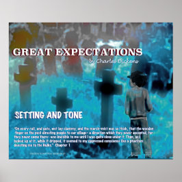 Große Erwartungen Einstellung und Ton Poster