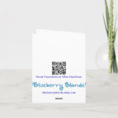 Große Erwartungen Miss Havisham Blank Card Karte (Rückseite)