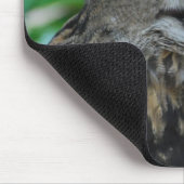 Große Eulen-Mausunterlage Mousepad (Ecke)