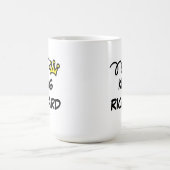 Große extra große Königsgröße Kaffeetasse mit Kron (Mittel)
