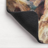 Große Fälle von Gelbstein Mousepad (Ecke)