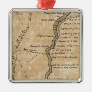 Große Fälle von Missouri Ornament Aus Metall