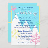 Große Familien-Back-Invitation | Pastell Einladung (Vorne/Hinten)