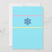 Große Familienbackeinladung | Pastell Einladung (Rückseite)