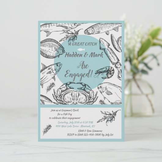 Große Fangeinladung Einladung (Stehend Vorderseite)