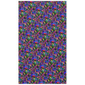 Große Farben Großes Mosaik gemustert Tischdecke (Vorderseite)