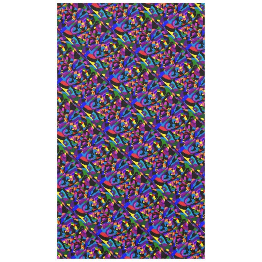 Große Farben Großes Mosaik gemustert Tischdecke (Vorderseite)