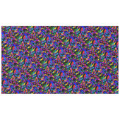 Große Farben Großes Mosaik gemustert Tischdecke (Vorderseite (Horizontal))