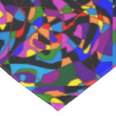 Große Farben Großes Mosaik gemustert Tischdecke (Schrägansicht)