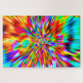 Große, farbenfrohe Rätsel Puzzle (Horizontal)