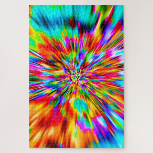 Große, farbenfrohe Rätsel Puzzle (Vertikal)