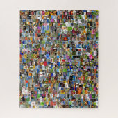 Große Farbensammlung mit vielen Fotos Puzzle (Vertikal)