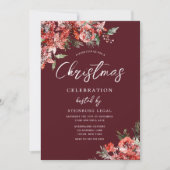 Große Firmengala Weihnachtsfeiertage Party Einladung (Vorderseite)