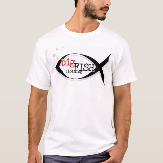 Große Fisch-Kleidung T-Shirt (Vorderseite)