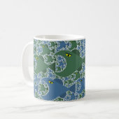 große Fische essen kleine Fische Kaffeetasse (Vorderseite Links)
