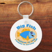 Große Fische glauben an Gott Schlüsselanhänger (Vorderseite)
