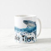 Große Fische im Seewasser Kaffeetasse (VorderseiteRechts)