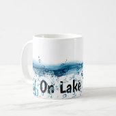 Große Fische im Seewasser Kaffeetasse (Vorderseite Links)