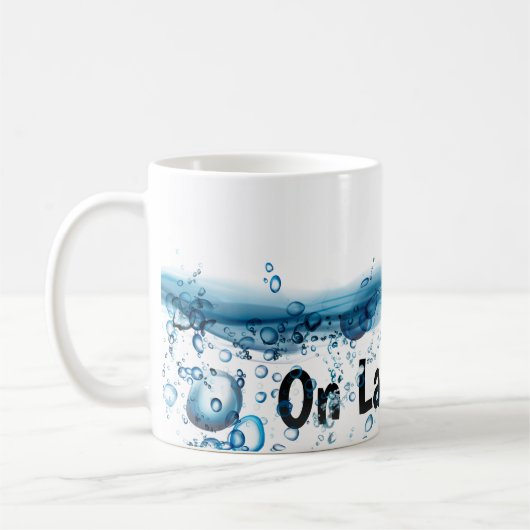 Große Fische im Seewasser Kaffeetasse (Links)