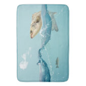 Große Fische im Wasser Badematte (Vorderseite Vertikal)