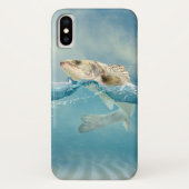 Große Fische im Wasser Case-Mate iPhone Hülle (Rückseite)