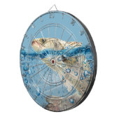 Große Fische im Wasser Dartscheibe (Vorderseite rechts)