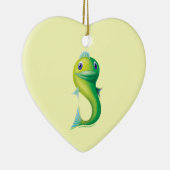 Große Fische Keramikornament (Rechts)