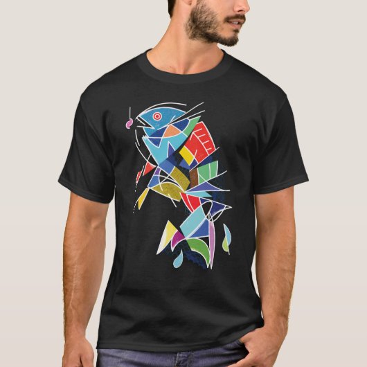 Große Fische kleine Köder T-Shirt (Vorderseite)