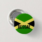 große Flagge, REGGAE Button (Vorne & Hinten)