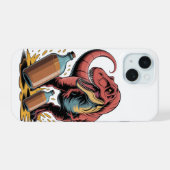 Große Flaschen zerbrechen iPhone 15 Hülle (Rückseite (Horizontal))