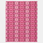 Große Fleece Blanken Pink Lotus Abstrakt (Vorderseite)