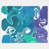 Große Fleece Blanket (Vorderseite (Horizontal))