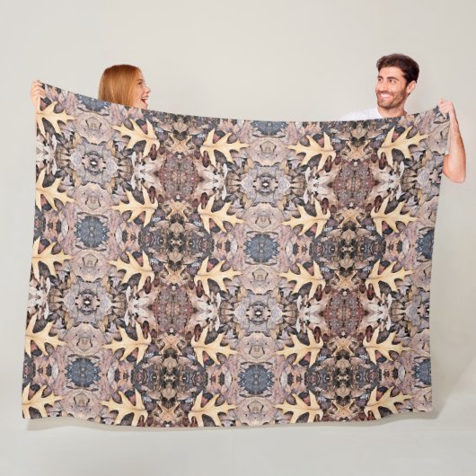 Große Fleece Blanket Forest Floor (Beispiel)