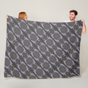 Große Fleece Blanket Gecko