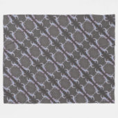 Große Fleece Blanket Gecko (Vorderseite (Horizontal))