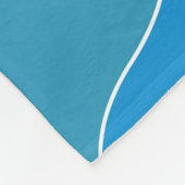 Große Fleece Blanket, modern, abstrakt, farbenfroh (Ecke)