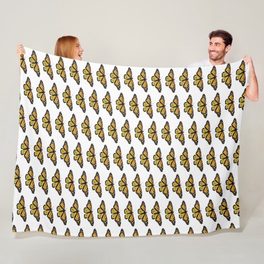 Große Fleece Blanket Monarchen. (Beispiel)