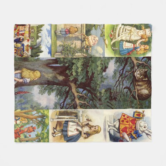 große Fleecedecke des Märchenlandes (Vorderseite (Horizontal))