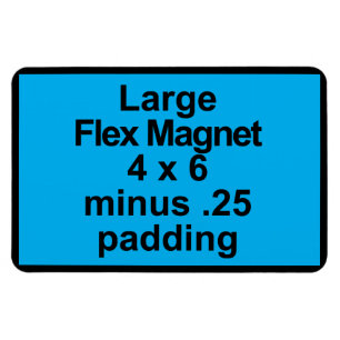 Große Flexmagnet-Schablonen-Vertikale-geeignetes Magnet