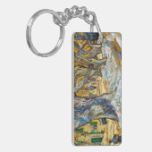 Große Flugzeug Bäume von Vincent Van Gogh Schlüsselanhänger (Vorderseite links)