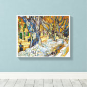 Große Flugzeug von Vincent Van Gogh Leinwanddruck (Insitu (Holzboden))