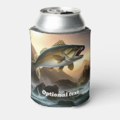 Große Forelle in Rapid Dosenkühler (Kanne Rückseite)