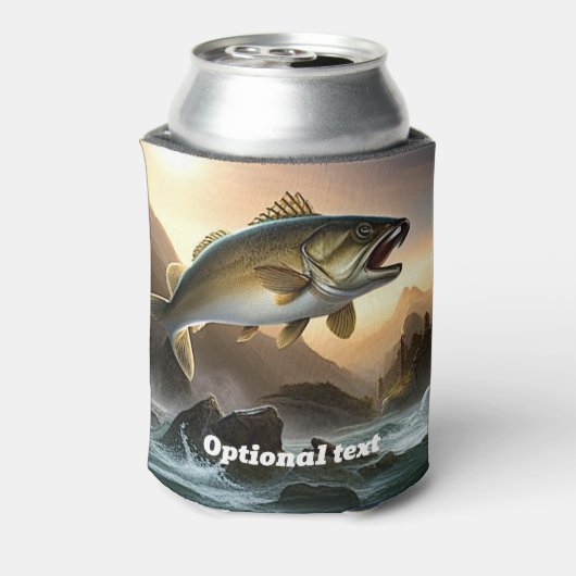 Große Forelle in Rapid Dosenkühler (Kanne Rückseite)